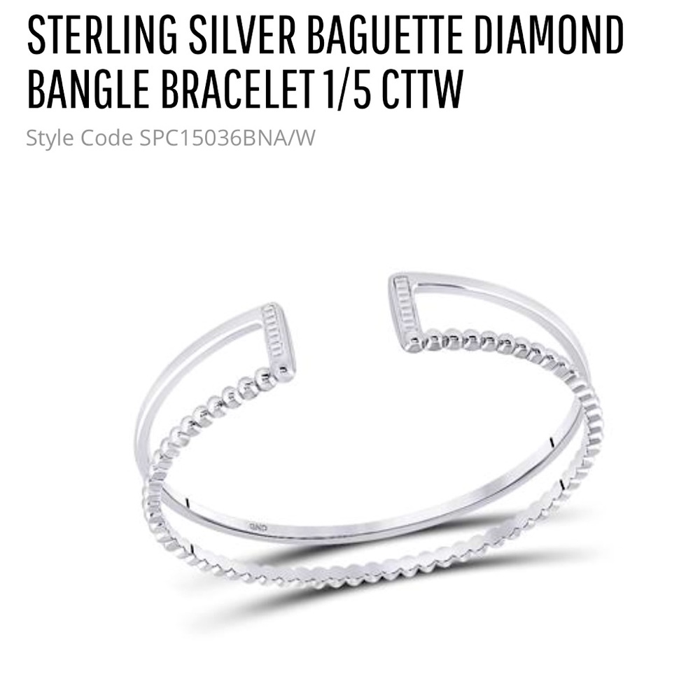 Real diamond bangle, genuine diamond bracelet, best gift for mom, wife, birthday